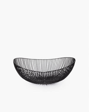 Black Oval Basket