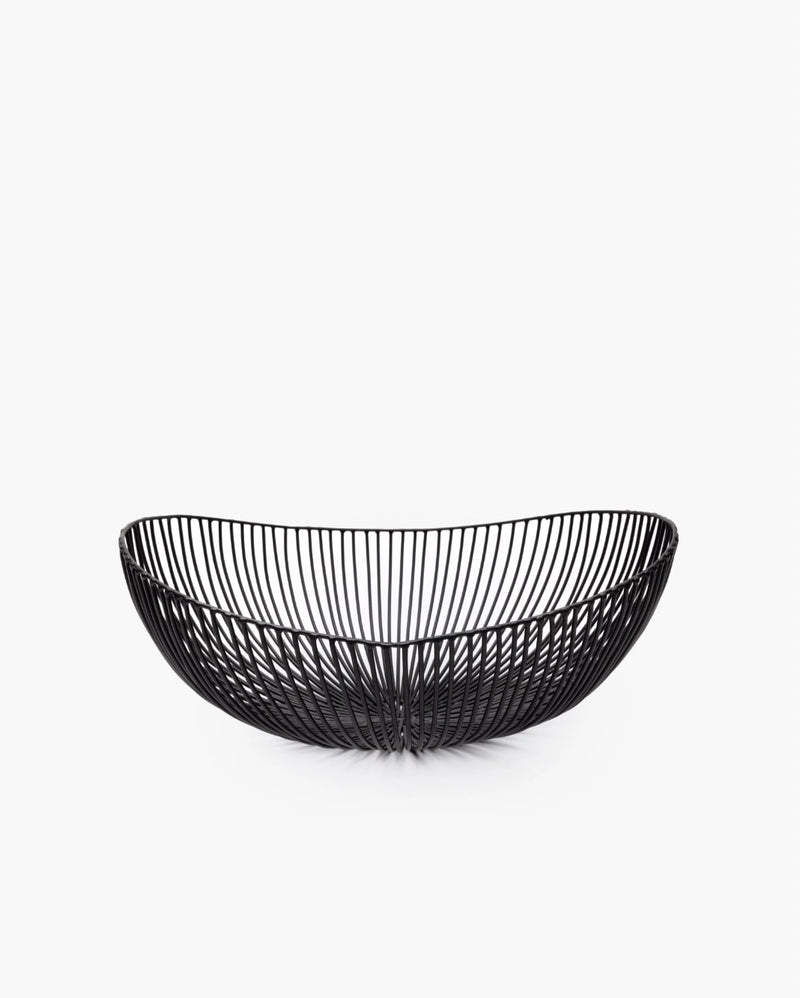 Black Oval Basket