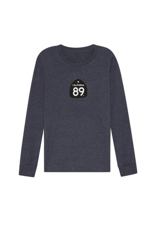 Kids California 89 Shield Long Sleeve T-shirt | Youth Mountain Tee