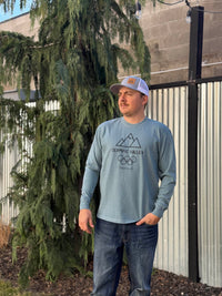Unisex Long Sleeve Olympic Valley T-shirt | California 89