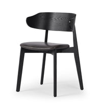 Franco Upholstered Dining Chair - Black