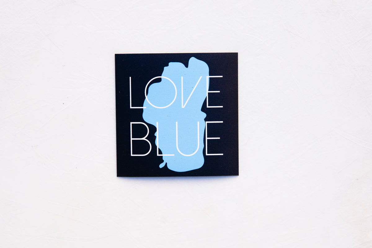 Love Blue Magnet | California 89 Fridge Magnet