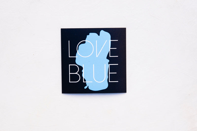 Love Blue Magnet | California 89 Fridge Magnet